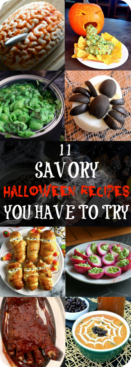 11 Savory Halloween Recipes You HAVE To Try | Don't Go Bacon My Heart