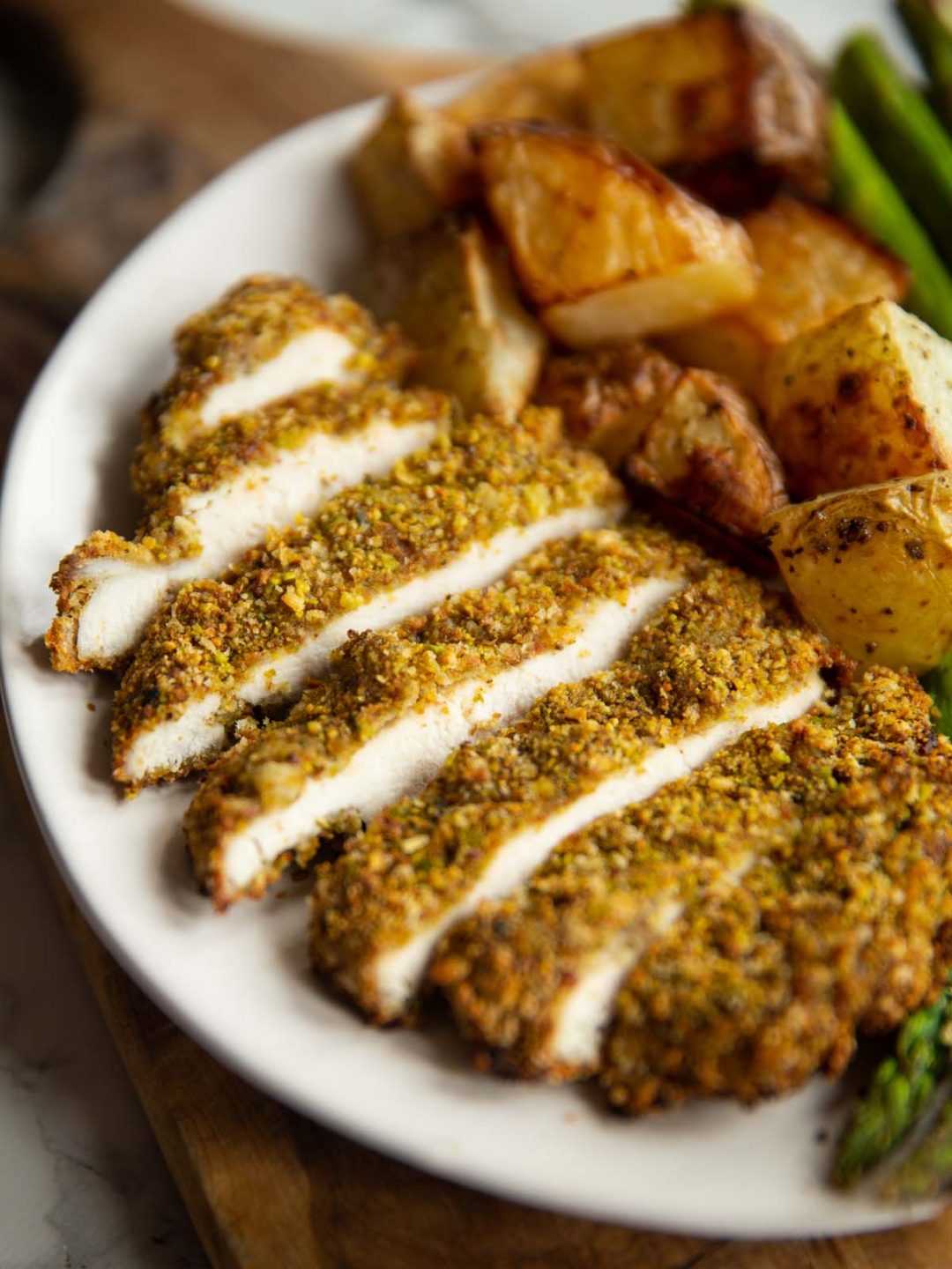Pistachio Crusted Chicken (with Bonus Sauce!) | Don't Go Bacon My Heart