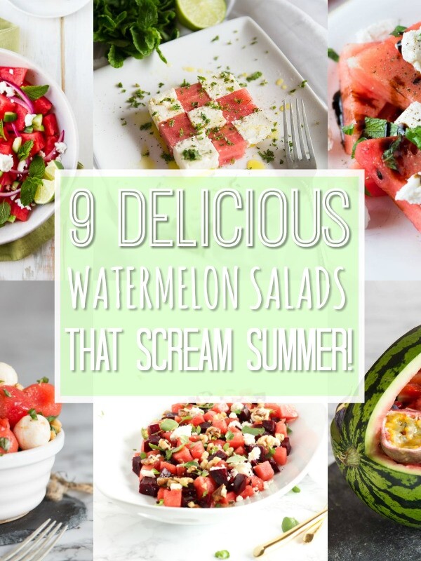 9 delicious watermelon salad recipes