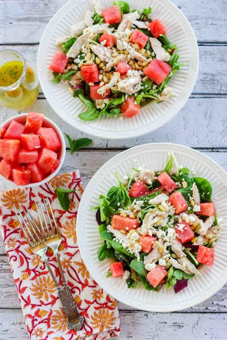 Watermelon Salad Recipes - Watermelon Chicken Salad