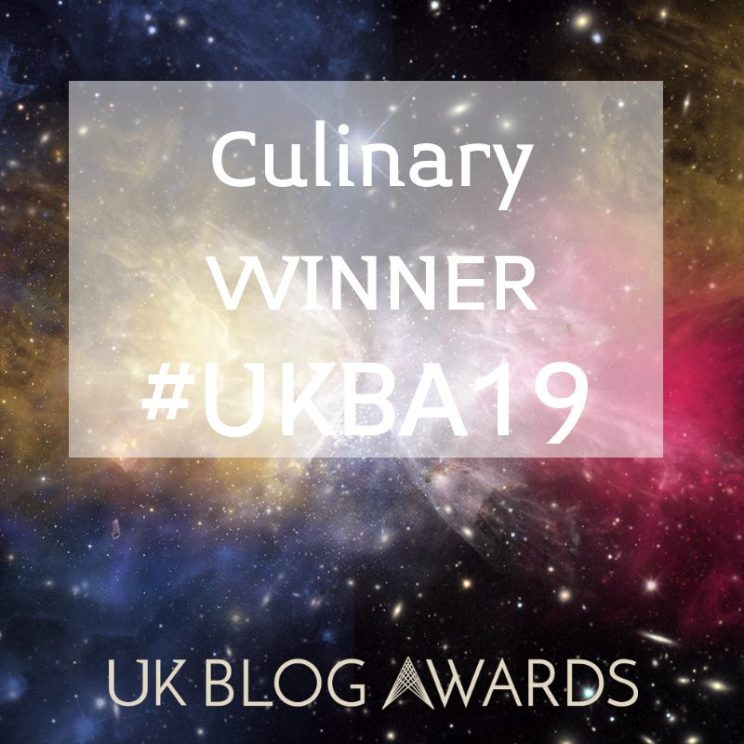 culinary winner uk blog awards