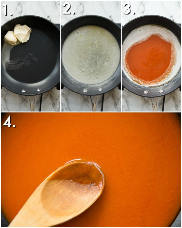 How to make Buffalo Sauce - 4 step by step photos