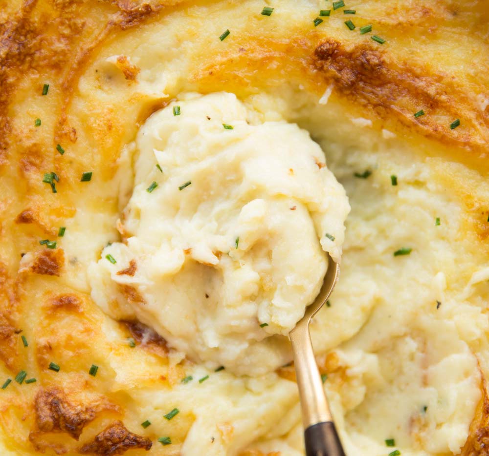 Garlic Smashed Potatoes Recipe - How To Make Garlic Smashed Potatoes