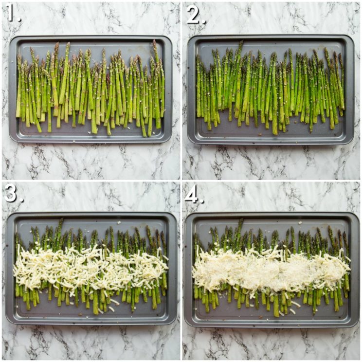 How to make Cheesy Asparagus - 4 step by step photos