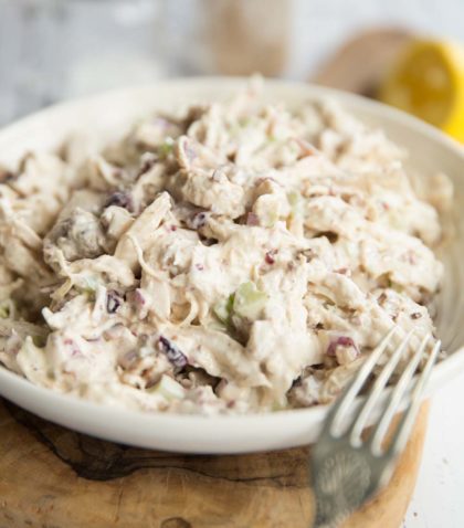 Leftover Chicken Salad 