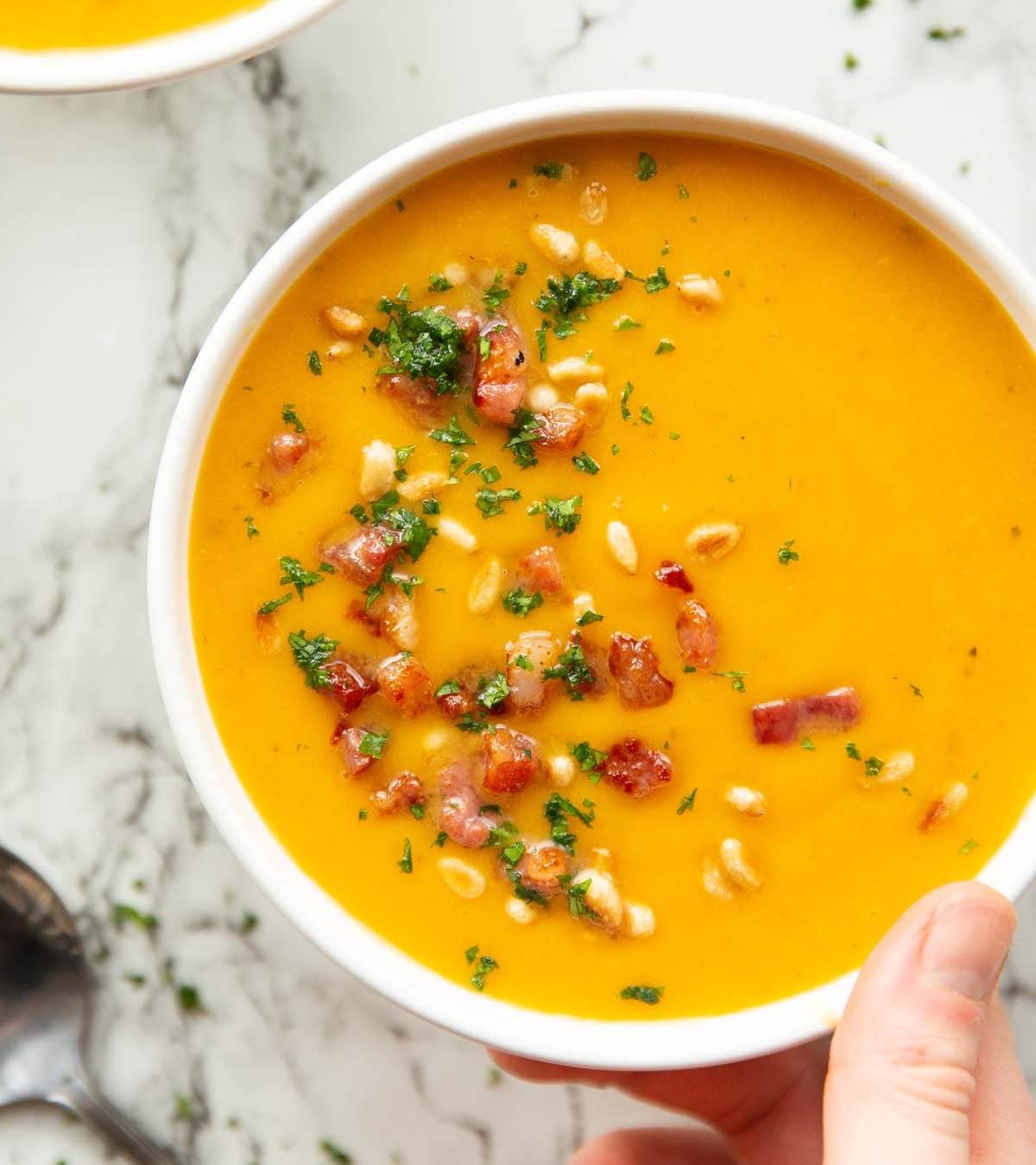 Roasted Butternut Squash Soup | Don't Go Bacon My Heart