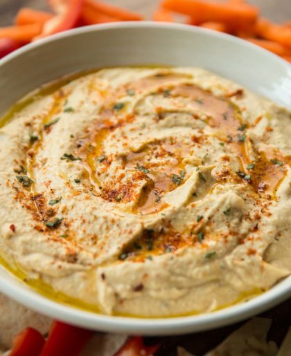 Spicy Hummus Recipe (peri Peri Hummus) 