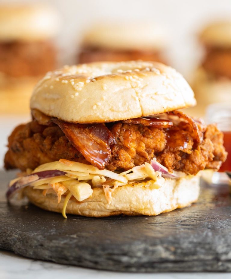 Crispy Chicken Burgers | Don't Go Bacon My Heart