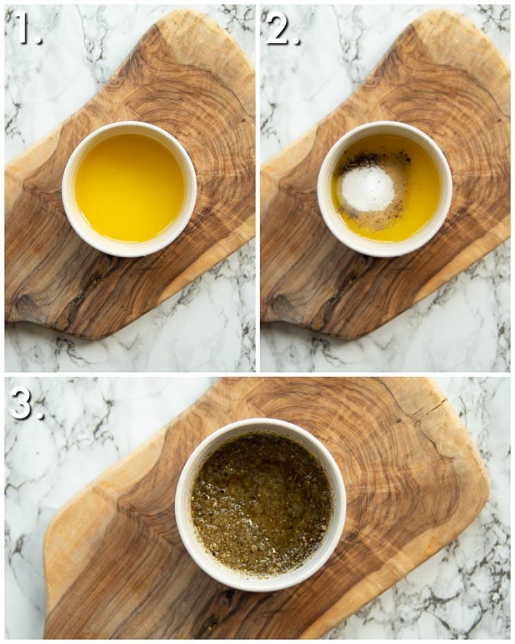 How to make sage and onion butter - 3 step by step photos