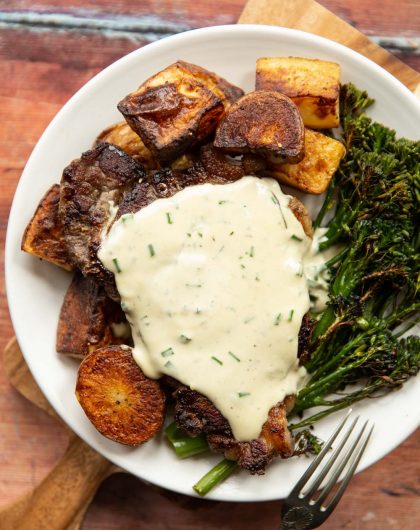 Blue Cheese Sauce for Steak | Don't Go Bacon My Heart