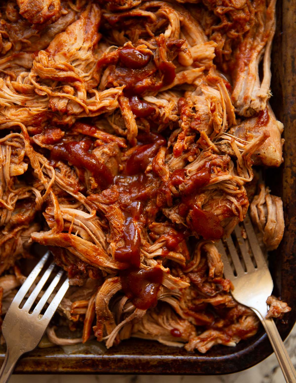 BBQ Pulled Pork Sandwiches - Spoon Fork Bacon