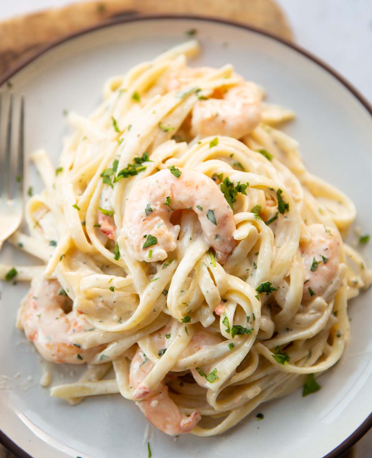 Creamy Prawn Linguine Don t Go Bacon My Heart